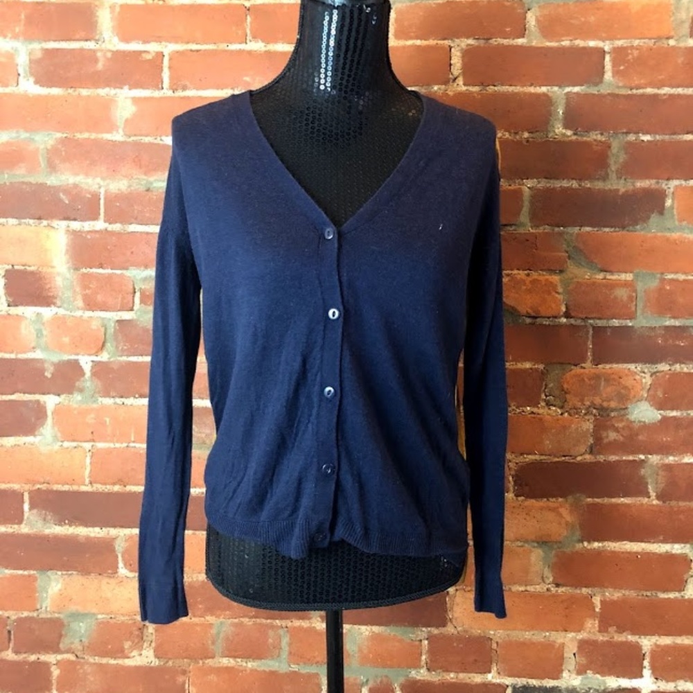 Block Color Cardigan